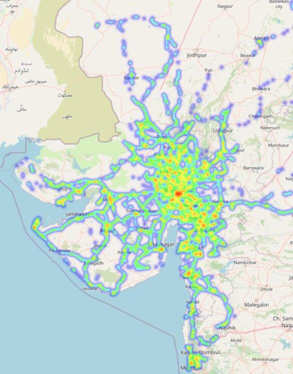 Geospatial Analysis of 2.6M Honking Events
